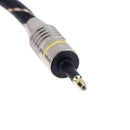 3.5mm Digital Optical Audio Cable Mini Toslink to Toslink Optic Cable(1m)