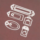 10Pcs/ frame Metal Tag Cutting Dies Scrapbooking Embossing Paper Card Craft   LJ