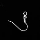 100 SIER EARWIRES FISH HOOKS EARRING FINDINGS