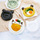 Cartoon Cat Bear Sushi Rice Ball Molds for DIY Bento Food Press Maker Mould