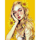 5D DIY Full Drill Diamond Painting Girl Embroidery Mosaic Craft Kit (W1530)