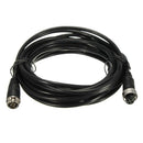 5M 4 Pin Video Extension Cable Wire For Car Bus Truck Reversing Rear View C X6E4