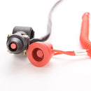 Best Motorcycle QUAD bike Engine Stop Tether Lanyard Closed Kill Switch Safety