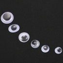 600 Pieces Mixed Self-adhesive Wiggle Googly Eyes DIY Scrapbooking Crafts T W8T6
