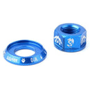 1pc Drum Hub Nuts M10 Fixed Gear MTB Road Folding Bike Screw Bolt (Blue)