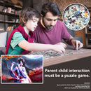 1000pcs DIY Woman Playing Flute Jigsaw Puzzle Toys Room Decoration Picture