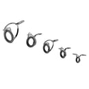 5Pcs Fishing Rod Guide Tip Top Replacement Pole Repair Kit Ring Tips 4-11mm