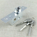Invisible/Door Lock, Sliding Door Hook Lock, Alloy Lock Body, Frame Glass D