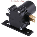 12V Universal Dual Outlet Windshield Windscreen Washer Pump For Bus / Truck