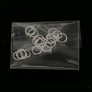 40x S925 Beading Jump Rings Split Metal