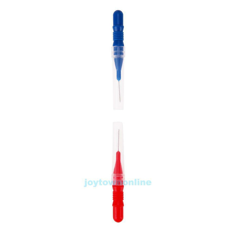 30pcs Tooth Flossing Head Hygiene Oral Dental Plastic Interdental Brush Tool