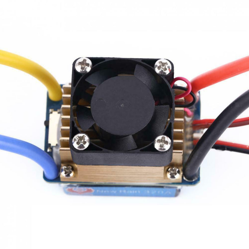 Waterproof Brushed ESC 320A 3S with Fan 5V 3A BEC T Connector