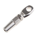 6mm Stainless Steel Wire Rope Swageless Eye Terminal End Compression