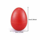 8pcs Playful Plastic Percussion Musical Egg Maracas Egg Shakers Kids Toys-  S8P3