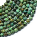 Natural Turquoise Beads 8mm Blue Africa Turquoise Round Loose Stone Beads