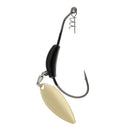 3 Pieces Metal Jig Baits Hard Fishing Lure Baits with Spoon Haken Hooks Tool