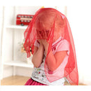 6x Multi-Color Square Juggling Dance Scarfs Magic Tricks Props for Kids