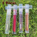 3 Pcs 5ml Empty Clear Lip Gloss Tubes Bottle Makeup Containers Refillable