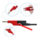 Multimeter Test Lead Clips Banana Plug to Alligator Clip Test Hook Prob DOF