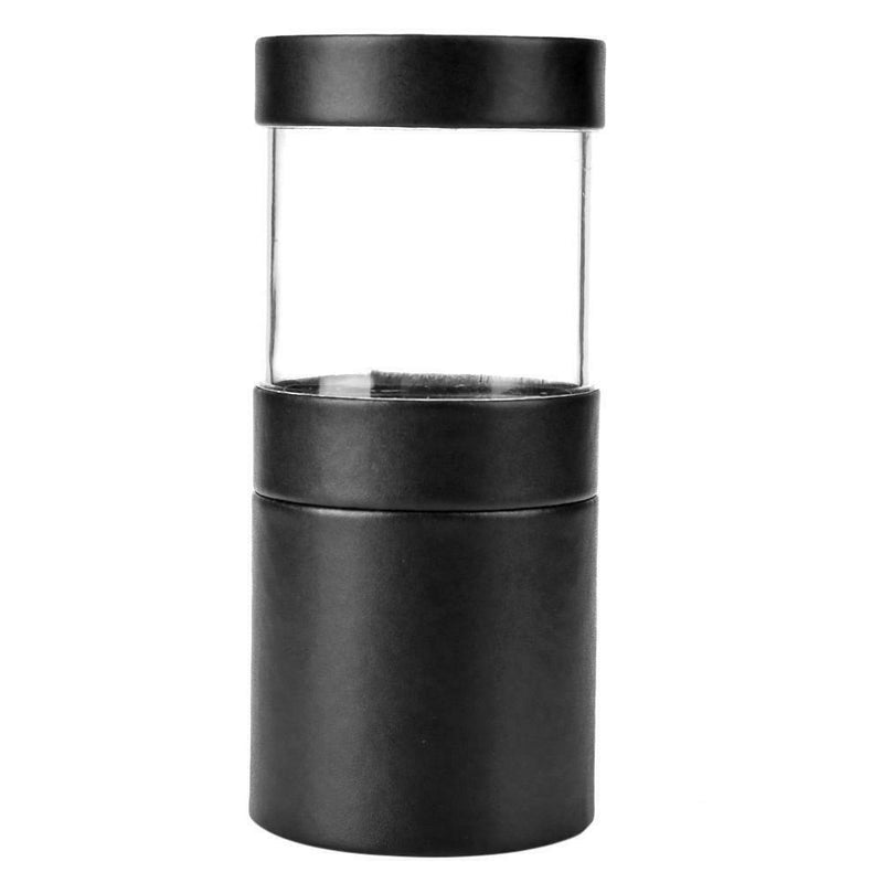 Visible Makeup Brush Holder Travel Cosmetic Pens Storage Organizer (Black) A