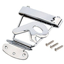Bridge Zinc Alloy Folk Guitar Tailpiece String Electric Accessories R Trapeze