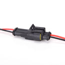 10 kit Waterproof AC/DC Power Female & Male 2Pin 2Way Cable Connector MO