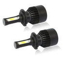 S2 H7 Car LED Headlight Bulbs 12V 6500K 72W 8000LM COB LED Headlamp Fog Lig X9O1