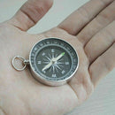 Pocket Watch Style Outdoor Hiking Camping Navigation Tool Compass Ring Keychain