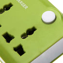 5V 10A UK Plug 3 USB Port Quick Charging Hub Charger Dock Power Strip