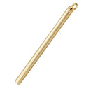 Practical Handmade Retro Frosted Copper Brass Pen Keychain For Outdoor Camping