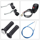 Hand Grips Kill Switch Throttle Cable Brake Levers 47cc 49cc Mini Pocke QPV