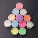 Glow In The Dark Powder Fluorescent Luminescent Noctilucent Nail Art Pigment-.