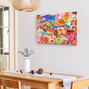 Colorful Donuts Full Drill Diamond Painting 5D Mosaic Picture Home Decor