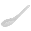 Home Kitchen Clear Plastic Disposable Soup Spoons 60 Pcs D6I5