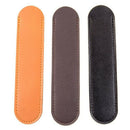 3 Pcs Leather Single Pen Sleeve Case Holder Set for Students Businessman Ar