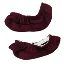 3 Pairs (Black, Red & Brown) Chair Armrest Slipcovers Office Armchair Cover