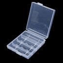 5Pcs Plastic Battery Holder Case For 4 AA AAA 14500 10440 Battery Storage  BX