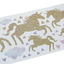 Cartoon Unicorns cloud Horse Wall Stickers for Girls Bedroom Decor Animal_Dec 3C