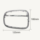 Chromed Plastic Center Shifter Trim Cover Bezel for Mercedes Benz C Class W203
