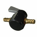2 x Universal Motorcycle ATV in line 6mm on off petrol fuel tap Shut Off bl O1H5