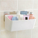 Holder Wall Mounted Kitchen Caster Storage Shelf Kitchen Sucker Rack Bathr DXD