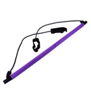 Pilates Bar Kit with Resistance Band Yoga Resistance Bands Workout Toning B P6C7