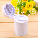portable organiser 3-in-1 pill cutter medicine splitter hold storage box pill ME
