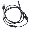 1M Length USB Endoscope Waterproof 7mm 6 LED Camera Inspection for Android OZ