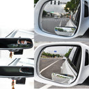 2pcs Auto Side 360 Wide Angle Convex Mirror Car Vehicle Blind Spot Rearview