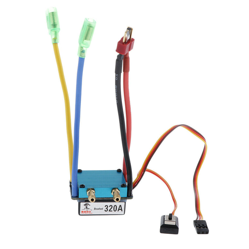 320A Brushed ESC Electric  Controller For RC Boat Accessory T-Head