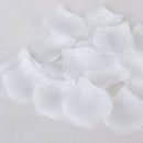 100pcs Rose Petals Artificial Flowers for Wedding Decoration -White Z1V3