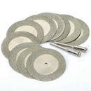 2X(40Mm Diamond Cutting Wheel Cut Off Discs Coated Rotary Tools With 2Pack