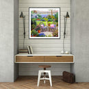 5D DIY Full Drill Diamond Painting Rattan Chair Embroidery Mosaic Craft Kit