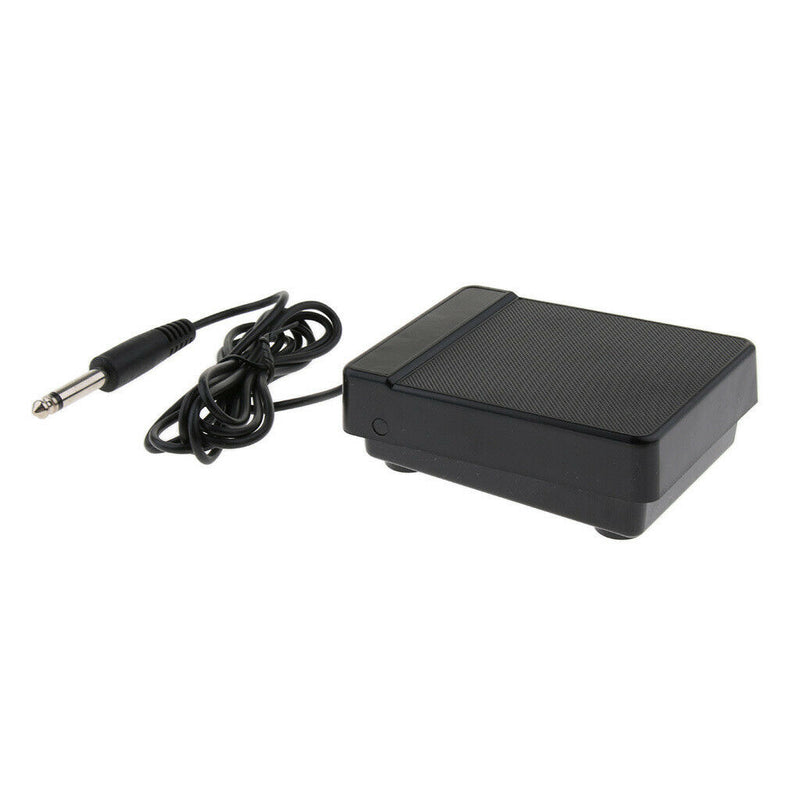 Durable Black 6.35mm Sustain Pedal For 61 Key 88 Key Electronic Piano Part